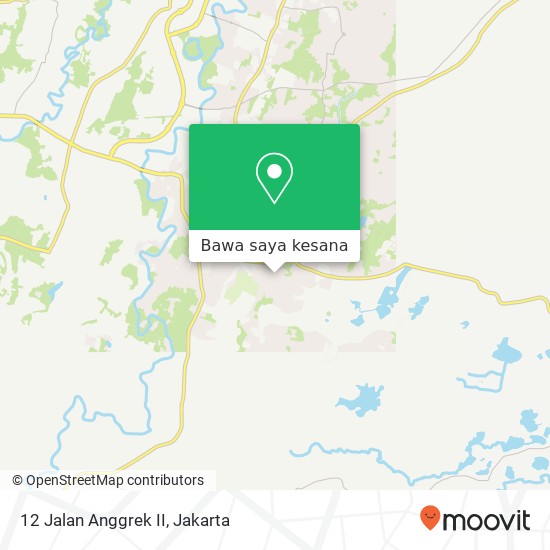 Peta 12 Jalan Anggrek II