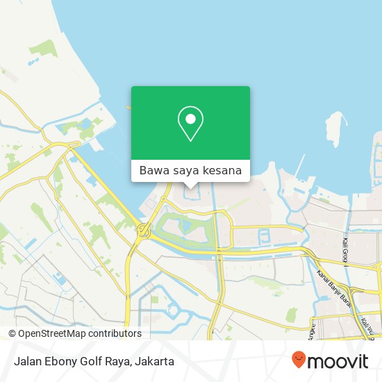 Peta Jalan Ebony Golf Raya