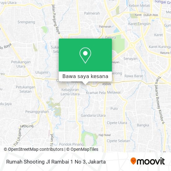 Peta Rumah Shooting Jl Rambai 1 No 3