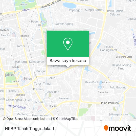 Peta HKBP Tanah Tinggi