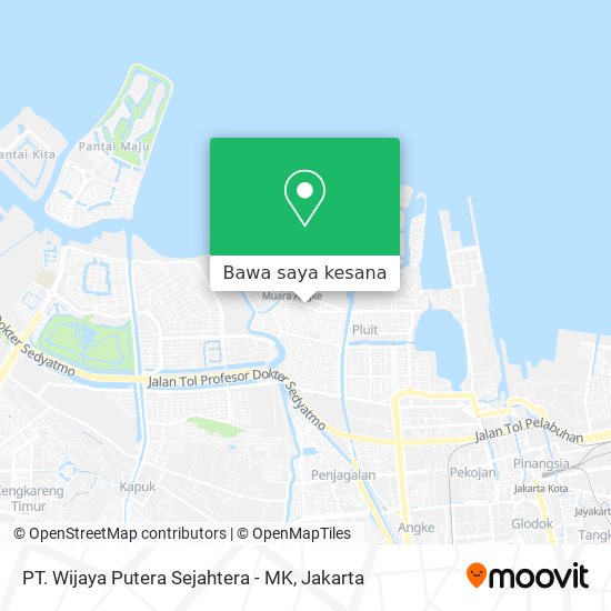 Peta PT. Wijaya Putera Sejahtera - MK