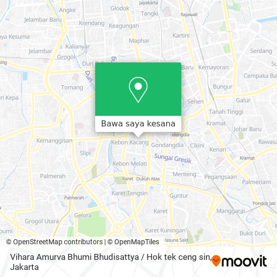 Peta Vihara Amurva Bhumi Bhudisattya / Hok tek ceng sin