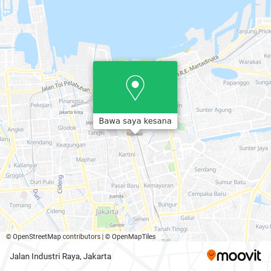 Peta Jalan Industri Raya