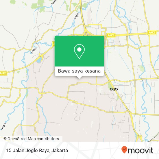 Peta 15 Jalan Joglo Raya