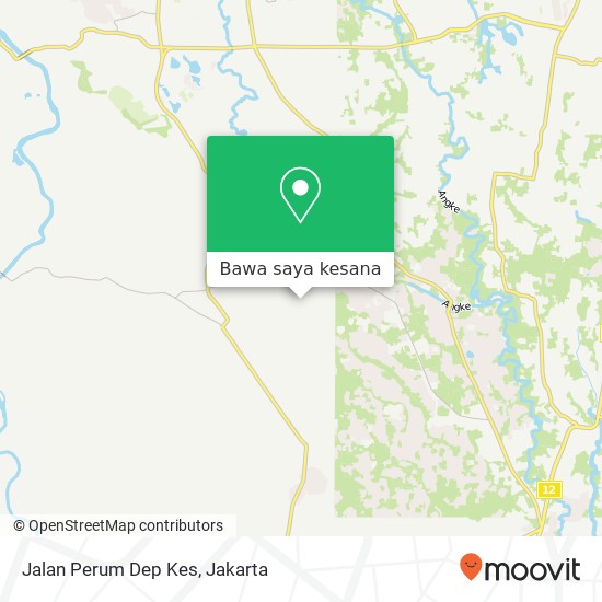 Peta Jalan Perum Dep Kes