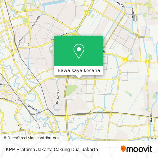 Peta KPP Pratama Jakarta Cakung Dua