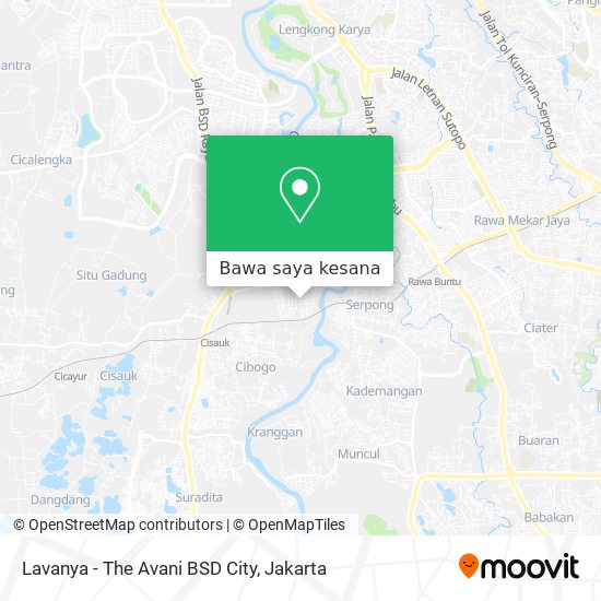 Peta Lavanya - The Avani BSD City