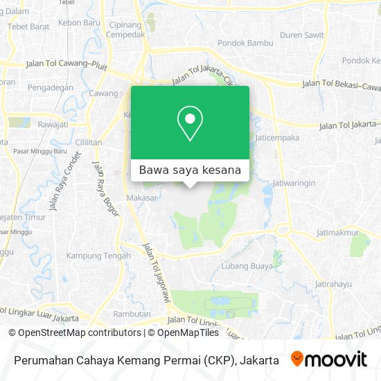 Peta Perumahan Cahaya Kemang Permai (CKP)