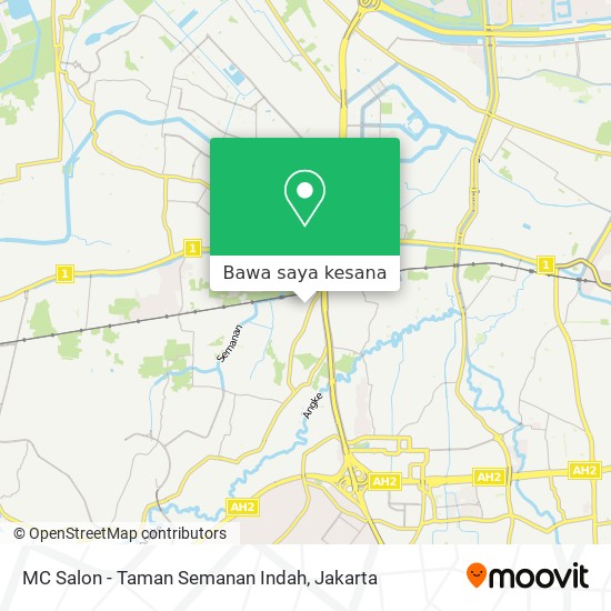 Peta MC Salon - Taman Semanan Indah