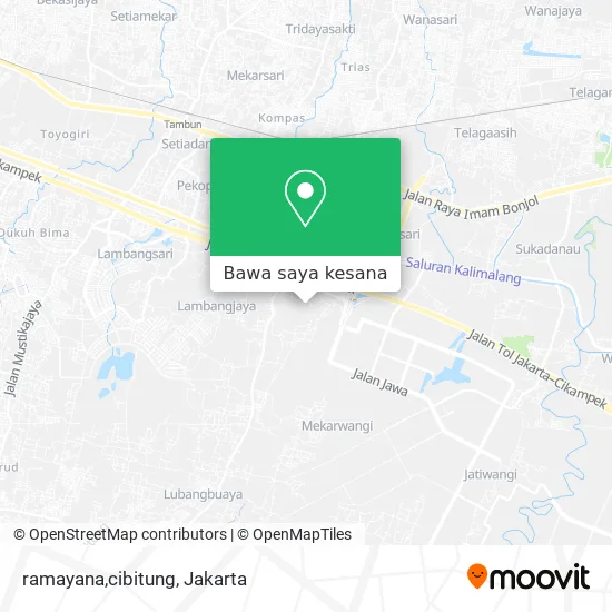 Peta ramayana,cibitung