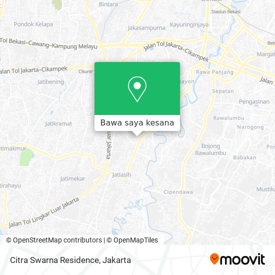Peta Citra Swarna Residence