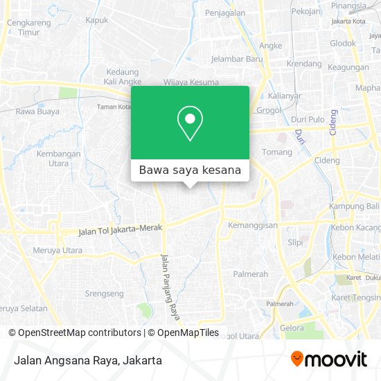 Peta Jalan Angsana Raya