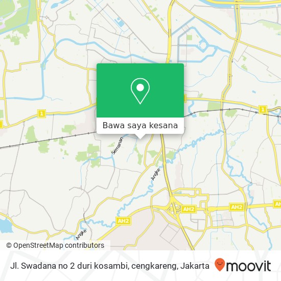 Peta Jl. Swadana no 2 duri kosambi, cengkareng