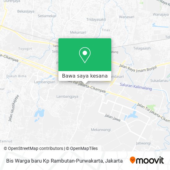 Peta Bis Warga baru Kp Rambutan-Purwakarta