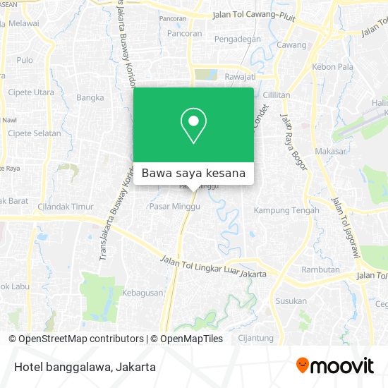 Peta Hotel banggalawa