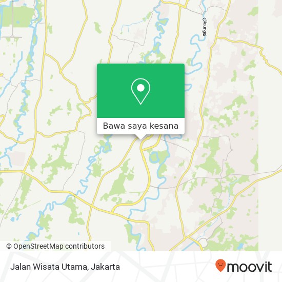 Peta Jalan Wisata Utama