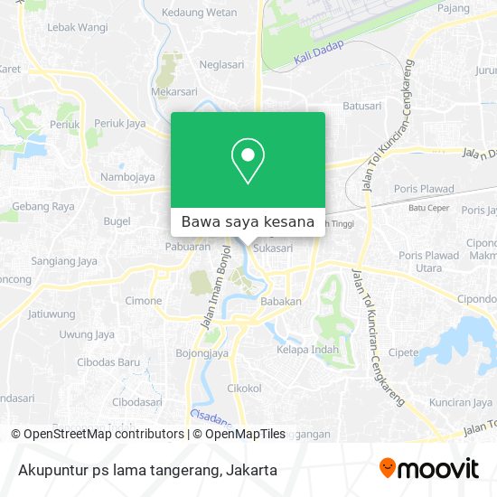 Peta Akupuntur ps lama tangerang