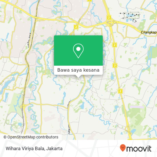 Peta Wihara Viriya Bala