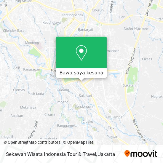 Peta Sekawan Wisata Indonesia Tour & Travel