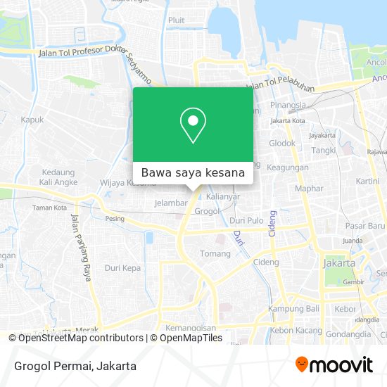 Peta Grogol Permai