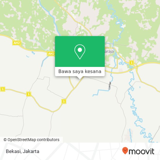 Peta Bekasi