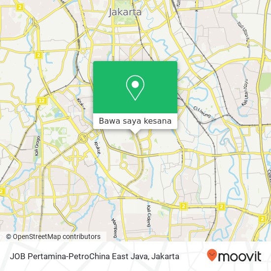 Peta JOB Pertamina-PetroChina East Java