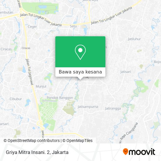 Peta Griya Mitra Insani. 2