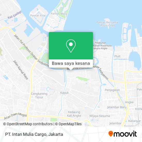 Peta PT. Intan Mulia Cargo