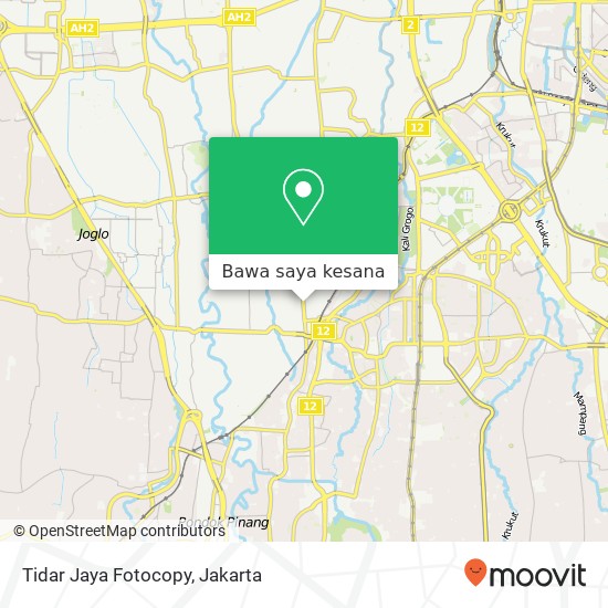 Peta Tidar Jaya Fotocopy
