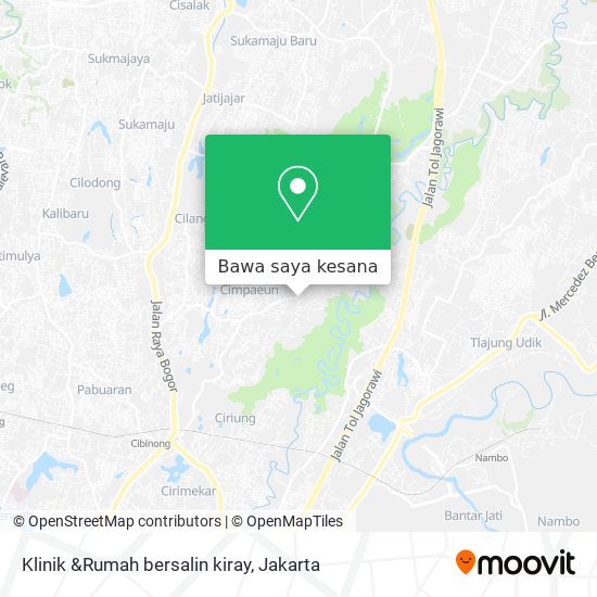 Peta Klinik &Rumah bersalin kiray