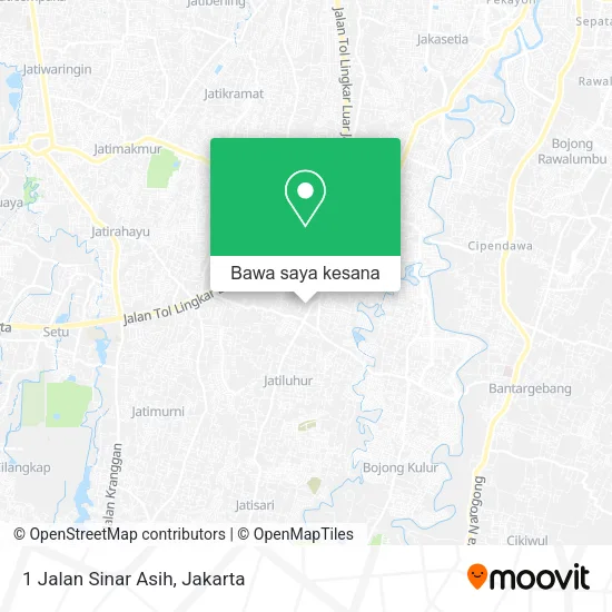 Peta 1 Jalan Sinar Asih