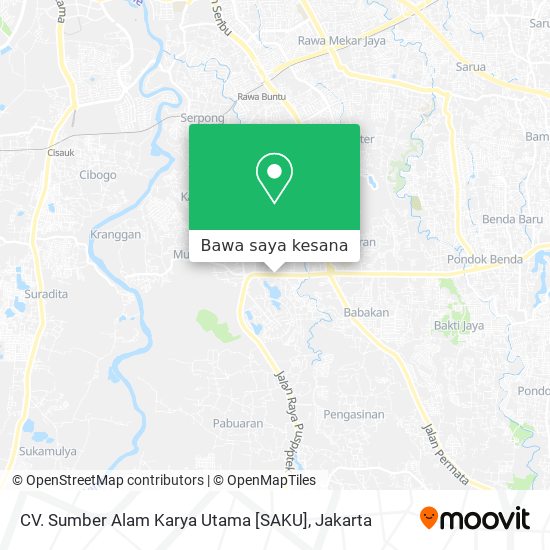 Peta CV. Sumber Alam Karya Utama [SAKU]