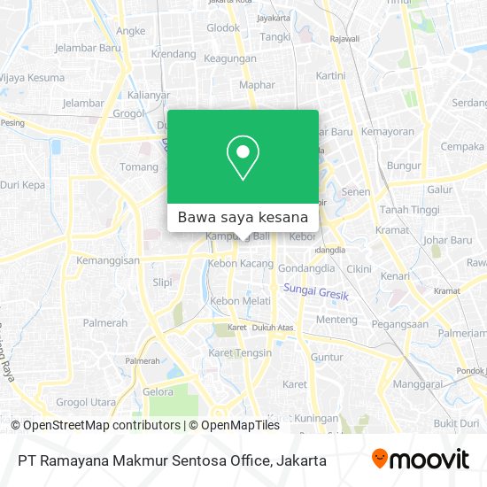 Peta PT Ramayana Makmur Sentosa Office