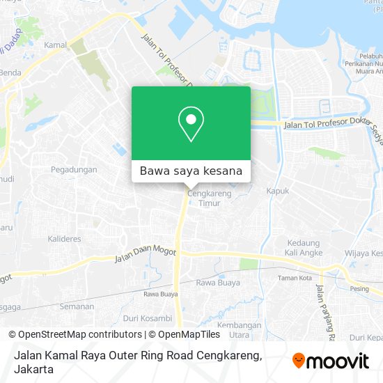 Peta Jalan Kamal Raya Outer Ring Road Cengkareng