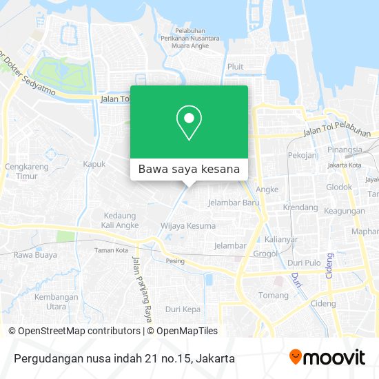 Peta Pergudangan nusa indah 21 no.15