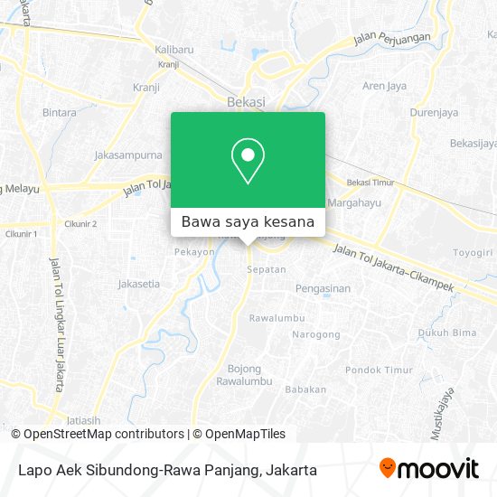 Peta Lapo Aek Sibundong-Rawa Panjang