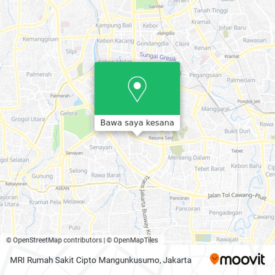 Peta MRI Rumah Sakit Cipto Mangunkusumo