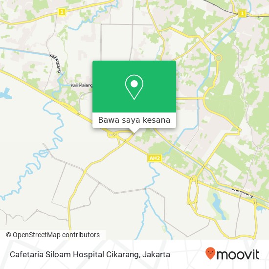 Peta Cafetaria Siloam Hospital Cikarang