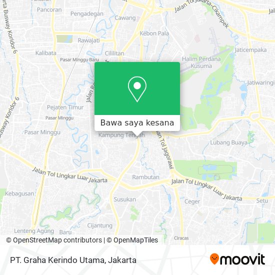 Peta PT. Graha Kerindo Utama