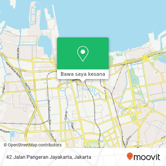 Peta 42 Jalan Pangeran Jayakarta