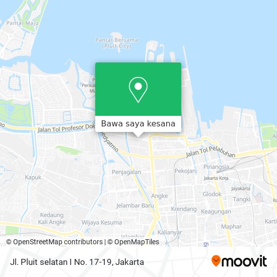 Peta Jl. Pluit selatan I No. 17-19