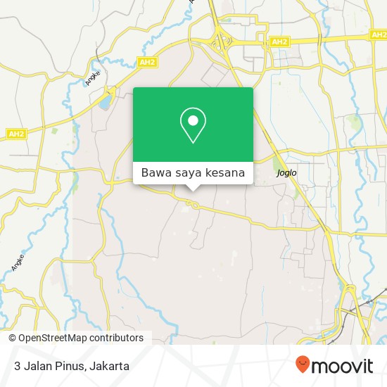 Peta 3 Jalan Pinus