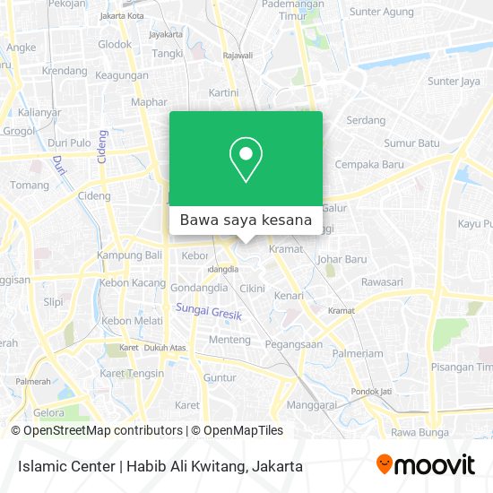 Peta Islamic Center | Habib Ali Kwitang