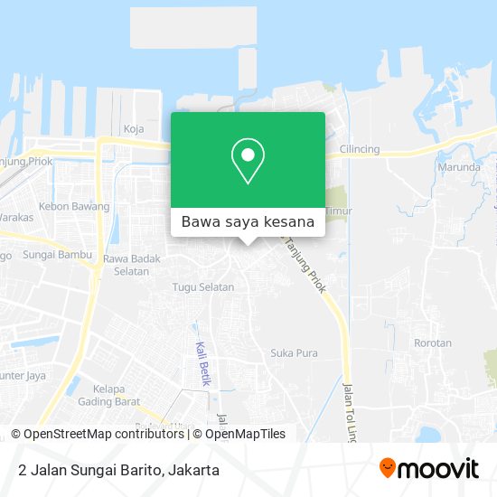 Peta 2 Jalan Sungai Barito