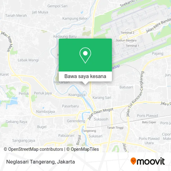 Peta Neglasari Tangerang