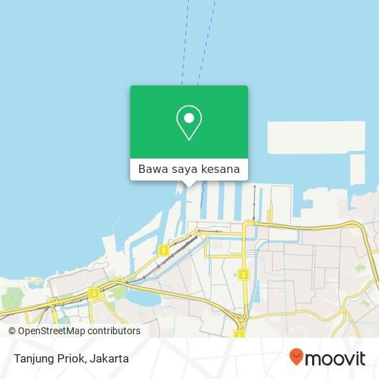 Peta Tanjung Priok