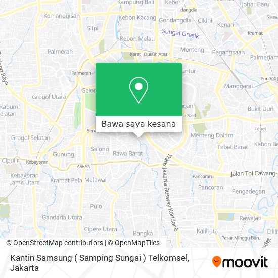 Peta Kantin Samsung ( Samping Sungai ) Telkomsel