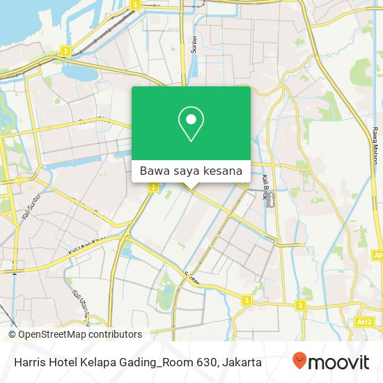 Peta Harris Hotel Kelapa Gading_Room 630