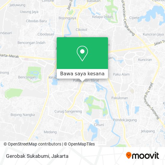 Peta Gerobak Sukabumi