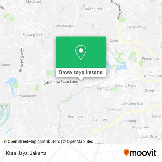 Peta Kuta Jaya